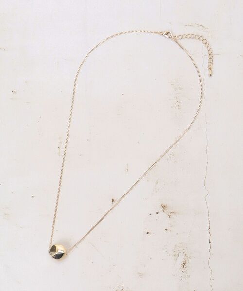 le.coeur blanc（ルクールブラン）の「ニュアンスワントップネックレス（ネックレス・レディース・ゴールド・FREE）」の9枚目の写真