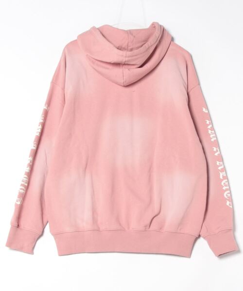 SPINNS（スピンズ）の「ヴィンテージライクセンターロゴジップパーカー（パーカー・メンズ・ブルー/ブラック系その他/ブラウン/ピンク/ブラック・ONESIZE）」の6枚目の写真