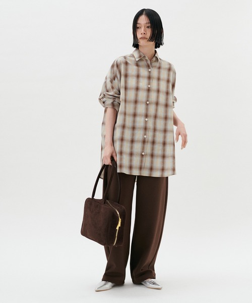 LARUTA（ラルータ）の「【LARUTA】スエードライクハンドバック（ハンドバッグ・レディース・ブラック/キャメル/ブラウン・FREE）」の13枚目の写真