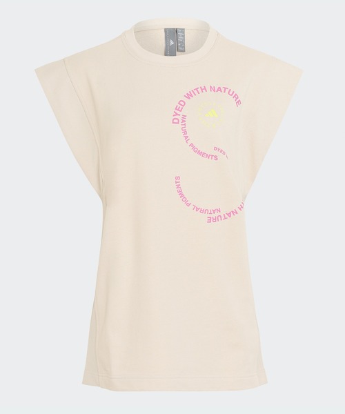 【関税込み】★Stella McCartney★スローガン タンクトップ adidas by Stella McCartney】adidas by Stella McCartney ロゴ