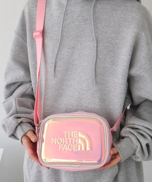 【ノースフェイス】海外限定 GIRLS GLOSSY CROSS BAG THE NORTH FACE - 【ノースフェイス】海外限定 GIRLS GLOSSY