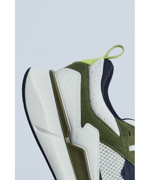 ECCO(エコー)の「ECCO バイオム 2.2 本革 メンズ アスレジャースニーカー(スニーカー・メンズ・グリーン系その他・42/41/43)」の5枚目の写真