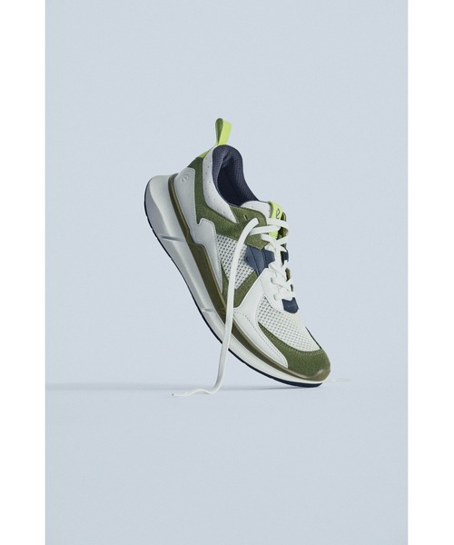 ECCO(エコー)の「ECCO バイオム 2.2 本革 メンズ アスレジャースニーカー(スニーカー・メンズ・グリーン系その他・42/41/43)」の7枚目の写真