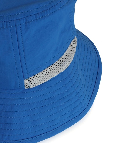 MAKE YOUR DAY（メイクユアデイ）の「保冷剤が入れられる日よけ付きナイロンハット（ハット・キッズ・ピンク/カーキ/ブルー・50/56/54/52）」の12枚目の写真