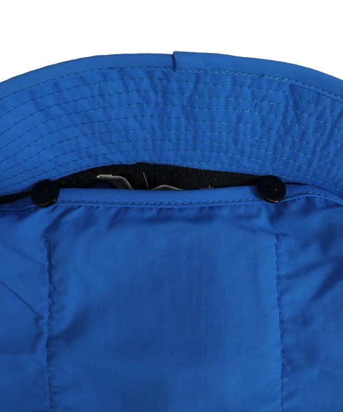 MAKE YOUR DAY（メイクユアデイ）の「保冷剤が入れられる日よけ付きナイロンハット（ハット・キッズ・ピンク/カーキ/ブルー・50/56/54/52）」の13枚目の写真