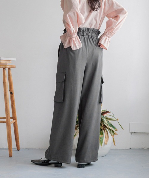 セール】ウエストフリルドロストパンツ 287329（その他パンツ