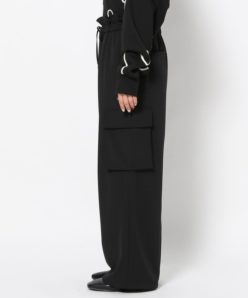 LOWRYS FARM（ローリーズファーム）の「ウエストフリルドロストパンツ