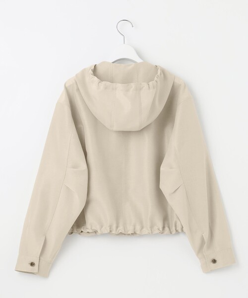 23区 L(ニジュウサンクオオキイサイズ)の「【SLOW/一部店舗限定】シアーフォルム ブルゾン(その他アウター・レディース・グレー系/スモーキーグリーン系/ベージュ系・44/46)」の18枚目の写真