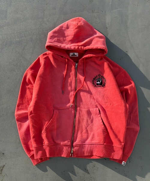 centimeter（センチメーター）の「Cross ruler zip hoodie（パーカー