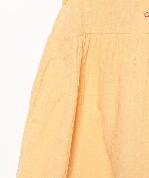 こども ビームス（コドモビームス）の「襟フリル ダブルガーゼ ワンピース 2025SS（90～140cm）（ワンピース・キッズ・ケリーグリーン/イエロー系その他3・140/130/120/110/100/90）」の12枚目の写真