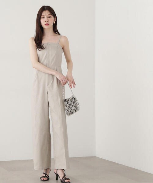 PROPORTION BODY DRESSING(プロポーションボディドレッシング)の「デニム風オールインワン / 1215140303(ワンピース・レディース・ネイビー/グレー・MEDIUM/SMALL)」の10枚目の写真