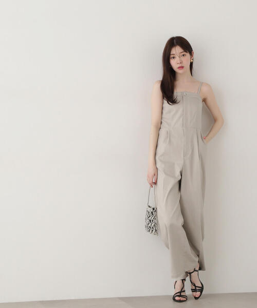 PLEATS PLEATS デニム風オールインワン セール】SEPARATE デニムオールインワン（つなぎ/オールインワン