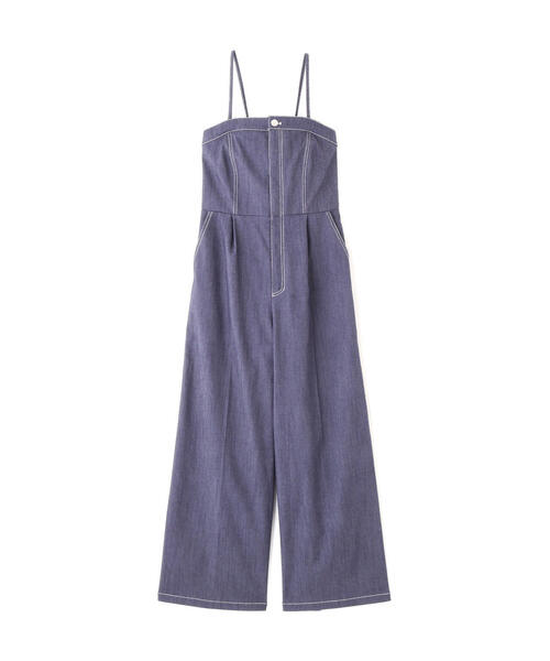 PROPORTION BODY DRESSING(プロポーションボディドレッシング)の「デニム風オールインワン / 1215140303(ワンピース・レディース・ネイビー/グレー・MEDIUM/SMALL)」の18枚目の写真