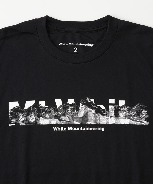 -〔MAN〕-　　WHITE MOUNTAINEERING ホワイトマウンテニアリング　　LOGO EMBROIDARY T-SHIRT