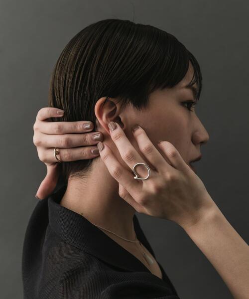 SMELLY(スメリー)の「SMELLY so’ loosely circle ring(リング・レディース・シルバー・11)」の13枚目の写真