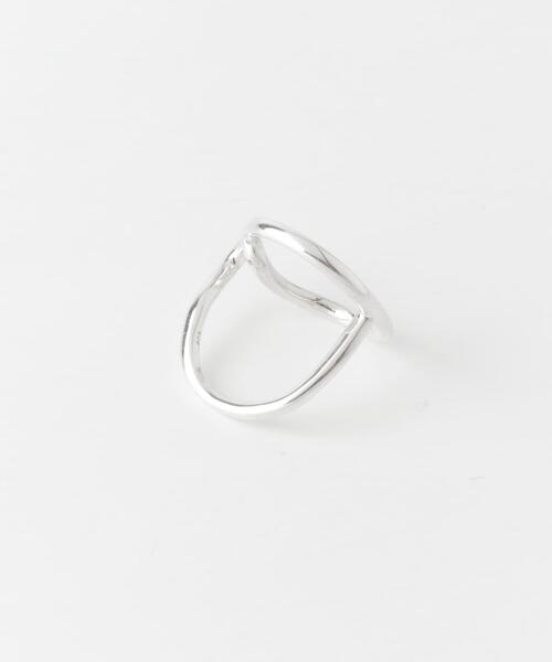 SMELLY(スメリー)の「SMELLY so’ loosely circle ring(リング・レディース・シルバー・11)」の4枚目の写真