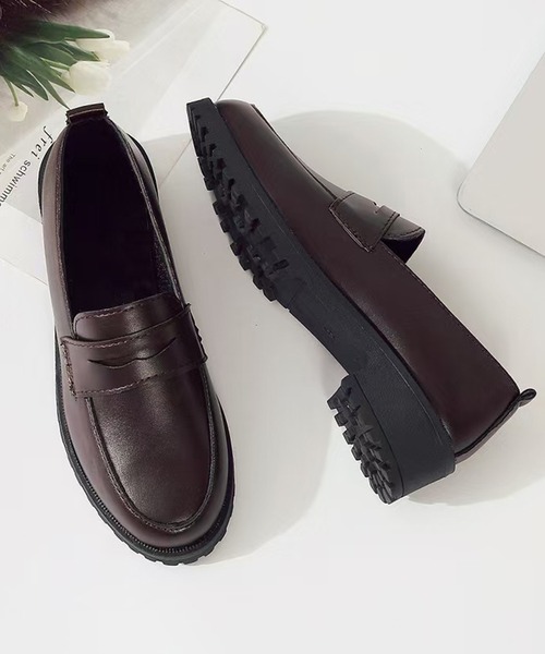 CALIFORNIA OUTFITTERS（カリフォルニア アウトフィッターズ）の「3-2A76 ローファー 3.8cm ヒール ブラック ブラウン（ローファー・レディース・ブラック/ブラウン・40/38/36）」の6枚目の写真