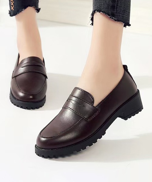 CALIFORNIA OUTFITTERS（カリフォルニア アウトフィッターズ）の「3-2A76 ローファー 3.8cm ヒール ブラック ブラウン（ローファー・レディース・ブラック/ブラウン・40/38/36）」の11枚目の写真