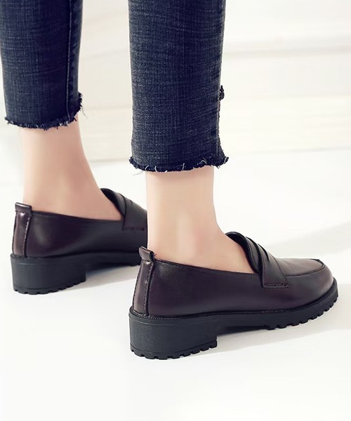 CALIFORNIA OUTFITTERS（カリフォルニア アウトフィッターズ）の「3-2A76 ローファー 3.8cm ヒール ブラック ブラウン（ローファー・レディース・ブラック/ブラウン・40/38/36）」の12枚目の写真