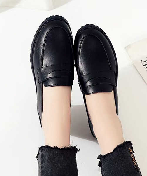 CALIFORNIA OUTFITTERS（カリフォルニア アウトフィッターズ）の「3-2A76 ローファー 3.8cm ヒール ブラック ブラウン（ローファー・レディース・ブラック/ブラウン・40/38/36）」の15枚目の写真