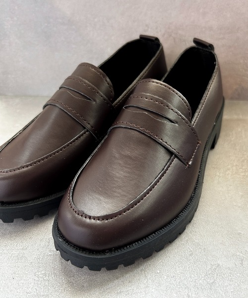 CALIFORNIA OUTFITTERS（カリフォルニア アウトフィッターズ）の「3-2A76 ローファー 3.8cm ヒール ブラック ブラウン（ローファー・レディース・ブラック/ブラウン・40/38/36）」の19枚目の写真