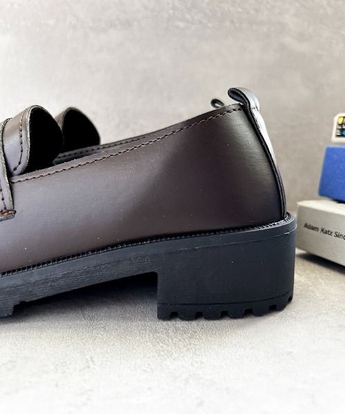 CALIFORNIA OUTFITTERS（カリフォルニア アウトフィッターズ）の「3-2A76 ローファー 3.8cm ヒール ブラック ブラウン（ローファー・レディース・ブラック/ブラウン・40/38/36）」の18枚目の写真