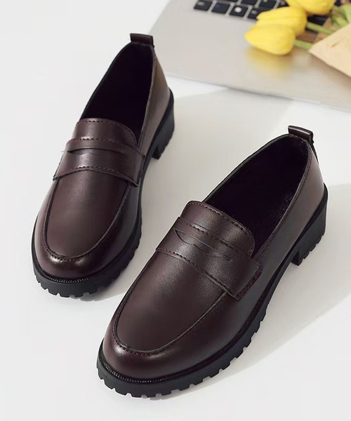 CALIFORNIA OUTFITTERS（カリフォルニア アウトフィッターズ）の「3-2A76 ローファー 3.8cm ヒール ブラック ブラウン（ローファー・レディース・ブラック/ブラウン・40/38/36）」の14枚目の写真