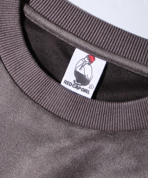 Red Cap Girl(レッドキャプガール)の「RED CAP GIRL カットスウェード クルーネック スウェット(スウェット・メンズ・グレー系2/グレー系1・M/L)」の10枚目の写真