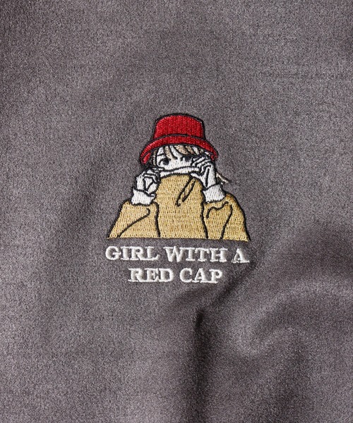 Red Cap Girl(レッドキャプガール)の「RED CAP GIRL カットスウェード クルーネック スウェット(スウェット・メンズ・グレー系2/グレー系1・M/L)」の11枚目の写真