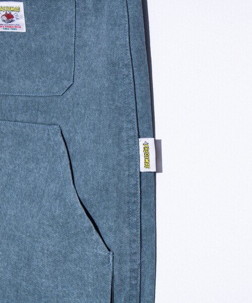 FREDY MAC(フレディーマック)の「【FREDYMAC/フレディマック】ピグメントツイル オーバーオール(サロペット/オーバーオール・メンズ・ブルー/チャコールグレー/ベージュ・S/M)」の7枚目の写真