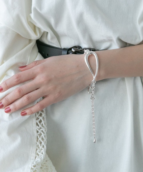 HARE（ハレ）の「シズクチェーンブレスレット(HARE)（ブレスレット・レディース・シルバー/ゴールド・FREE）」の5枚目の写真