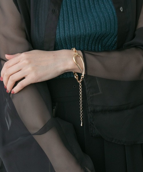 HARE（ハレ）の「シズクチェーンブレスレット(HARE)（ブレスレット・レディース・シルバー/ゴールド・FREE）」の7枚目の写真