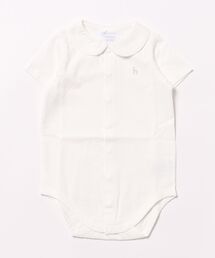 HAKKA BABY | [ベビー]襟付き半袖ボディースーツ(ロンパース)