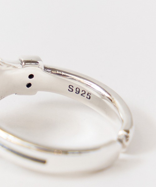 セール】blatto/ブラット 925シルバー ストーン フラワー フリーサイズ