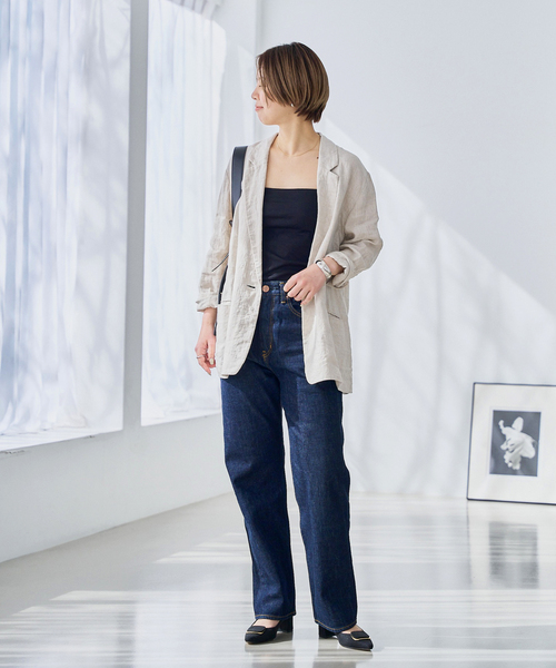 LE TALON（ルタロン）の「5.5cmオーバルプレートパンプス（パンプス・レディース・アイボリー/サックスブルー/ブラック×ブラック・22cm/22.5cm/23cm/23.5cm/24cm/24.5cm/25cm）」の5枚目の写真