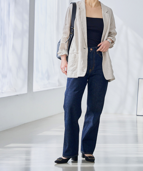 LE TALON（ルタロン）の「5.5cmオーバルプレートパンプス（パンプス・レディース・アイボリー/サックスブルー/ブラック×ブラック・22cm/22.5cm/23cm/23.5cm/24cm/24.5cm/25cm）」の7枚目の写真