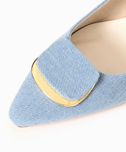 セール】5.5cmオーバルプレートパンプス（パンプス）｜LE TALON