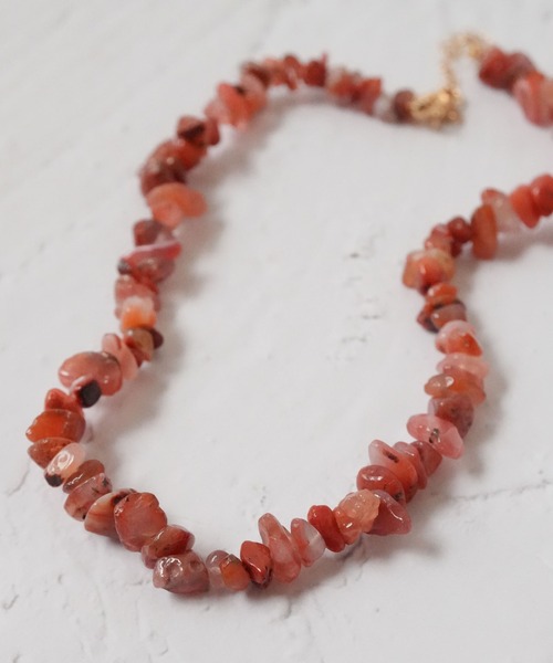 Port(ポート)の「【 Port / ポート 】 カラフル ビーズ ネックレス(ネックレス・レディース・グリーン/ピンク/ベージュ/オレンジ・FREE)」の20枚目の写真