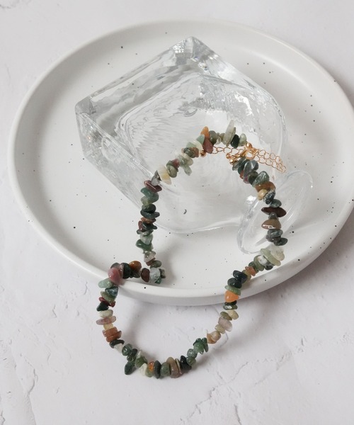 Port(ポート)の「【 Port / ポート 】 カラフル ビーズ ネックレス(ネックレス・レディース・グリーン/ピンク/ベージュ/オレンジ・FREE)」の9枚目の写真