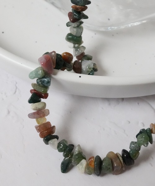 Port(ポート)の「【 Port / ポート 】 カラフル ビーズ ネックレス(ネックレス・レディース・グリーン/ピンク/ベージュ/オレンジ・FREE)」の11枚目の写真