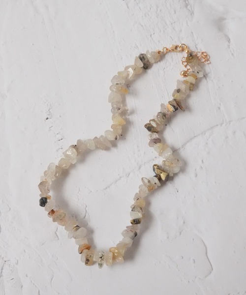 Port(ポート)の「【 Port / ポート 】 カラフル ビーズ ネックレス(ネックレス・レディース・グリーン/ピンク/ベージュ/オレンジ・FREE)」の7枚目の写真