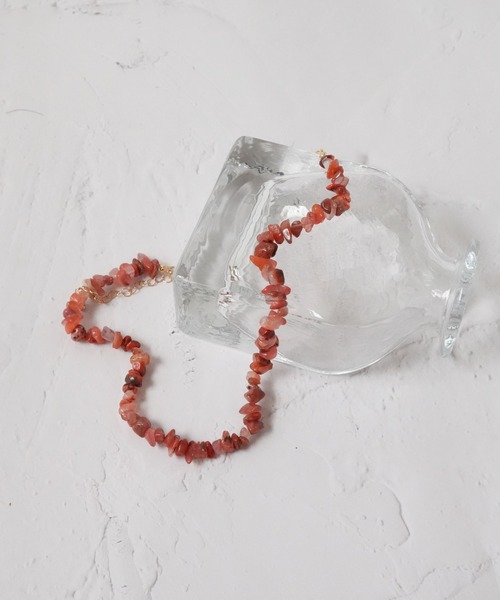 Port(ポート)の「【 Port / ポート 】 カラフル ビーズ ネックレス(ネックレス・レディース・グリーン/ピンク/ベージュ/オレンジ・FREE)」の22枚目の写真