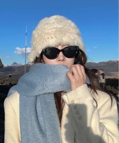 E&C closet…(イーアンドシークローゼット)の「カラーサングラス(サングラス・レディース・ホワイト/ブラック/アイボリー・FREE)」の9枚目の写真