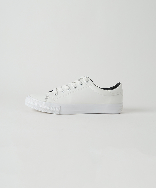 B.C STOCK（ベーセーストック）の「【Amber Wall / アンバーウォール】別注 cruise（スニーカー・メンズ・ホワイト/ブラック・27.5cm/26.5cm/28.5cm）」の4枚目の写真