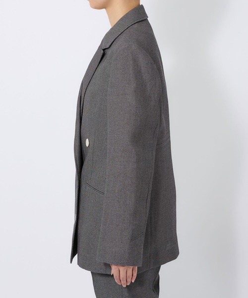 Chaos（カオス）の「Chaos(カオス)/サッサーラジャケット　【セットアップ可】（テーラードジャケット・レディース・ブラック・FREE）」の11枚目の写真