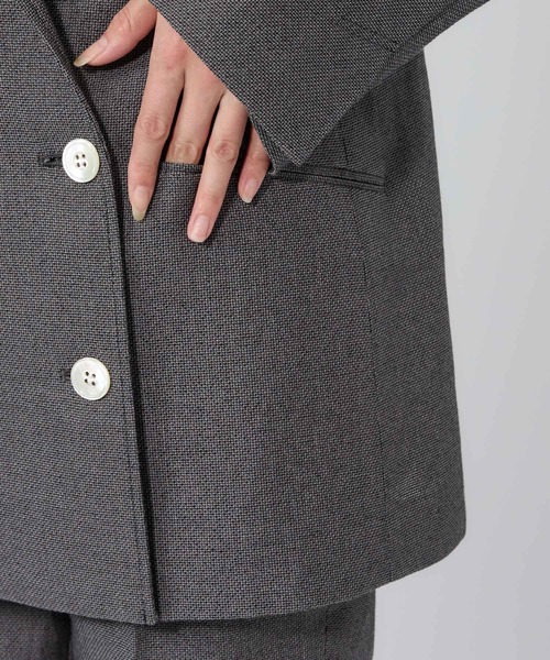 Chaos（カオス）の「Chaos(カオス)/サッサーラジャケット　【セットアップ可】（テーラードジャケット・レディース・ブラック・FREE）」の17枚目の写真