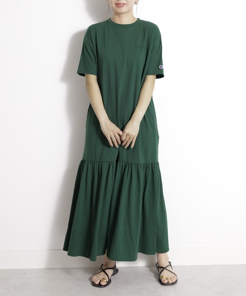 今期　新品未使用　fennel バイカラー　パール付き　ボウタイコンビワンピース ボウタイコンビワンピース - FENNEL - FENNEL｜YAMADAYA STORE