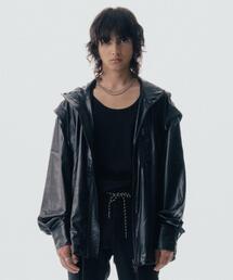 Maison ULA（メゾンウラ）の「Maison ULA/メゾン ウラ/レザーライクブルゾン（ブルゾン）」
