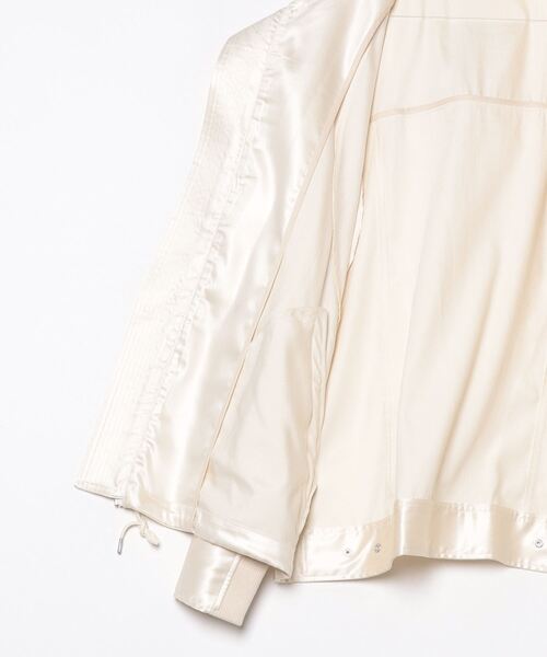 ROYAL FLASH（ロイヤルフラッシュ）の「Maison ULA/メゾン ウラ/レザーライクブルゾン（ブルゾン・メンズ・ブラック/アイボリー・2/1）」の3枚目の写真