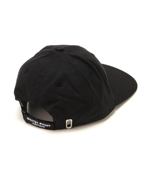 MASTER BUNNY EDITION(マスターバニーエディション)の「【MASTER BUNNY EDITION】カーブフラットブリム (UNISEX)(キャップ・メンズ・ベージュ/ブラック/ホワイト・FREE)」の4枚目の写真